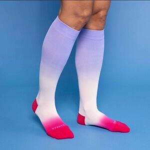 Comrad Knee-High Compression Socks – Double-Dip Ombre Medium